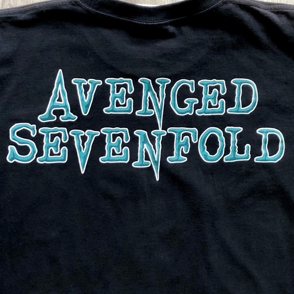 Avenged Sevenfold, Hail To The King The Roxx Tag, Vintage, Single Stitch T Shirt - Picture 6 of 10